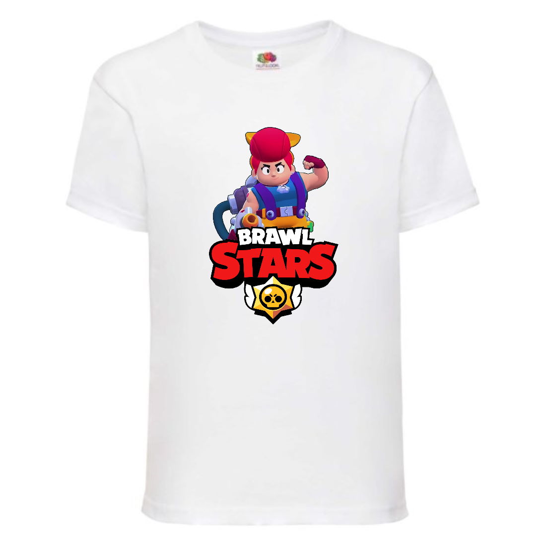 

Футболка детская Brawl Stars Pam (Бравл Старс Пэм) белая 104 см