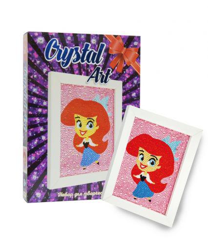 

Набор для творчества Crystal art: Русалочка Strateg 104 (TC41502)
