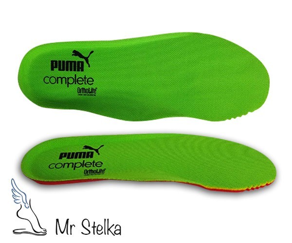 

Спортивные стельки "Puma" 39.5р (24.5-25см), Ortholite, зеленого цвета, S-30 №2