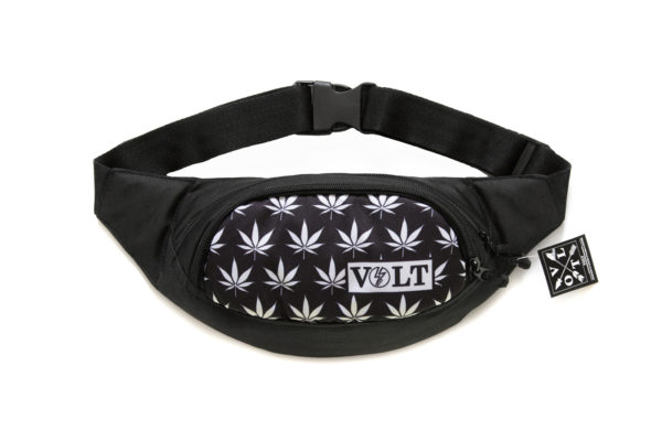 

Сумка на пояс / Бананка VOLT Weed Wht