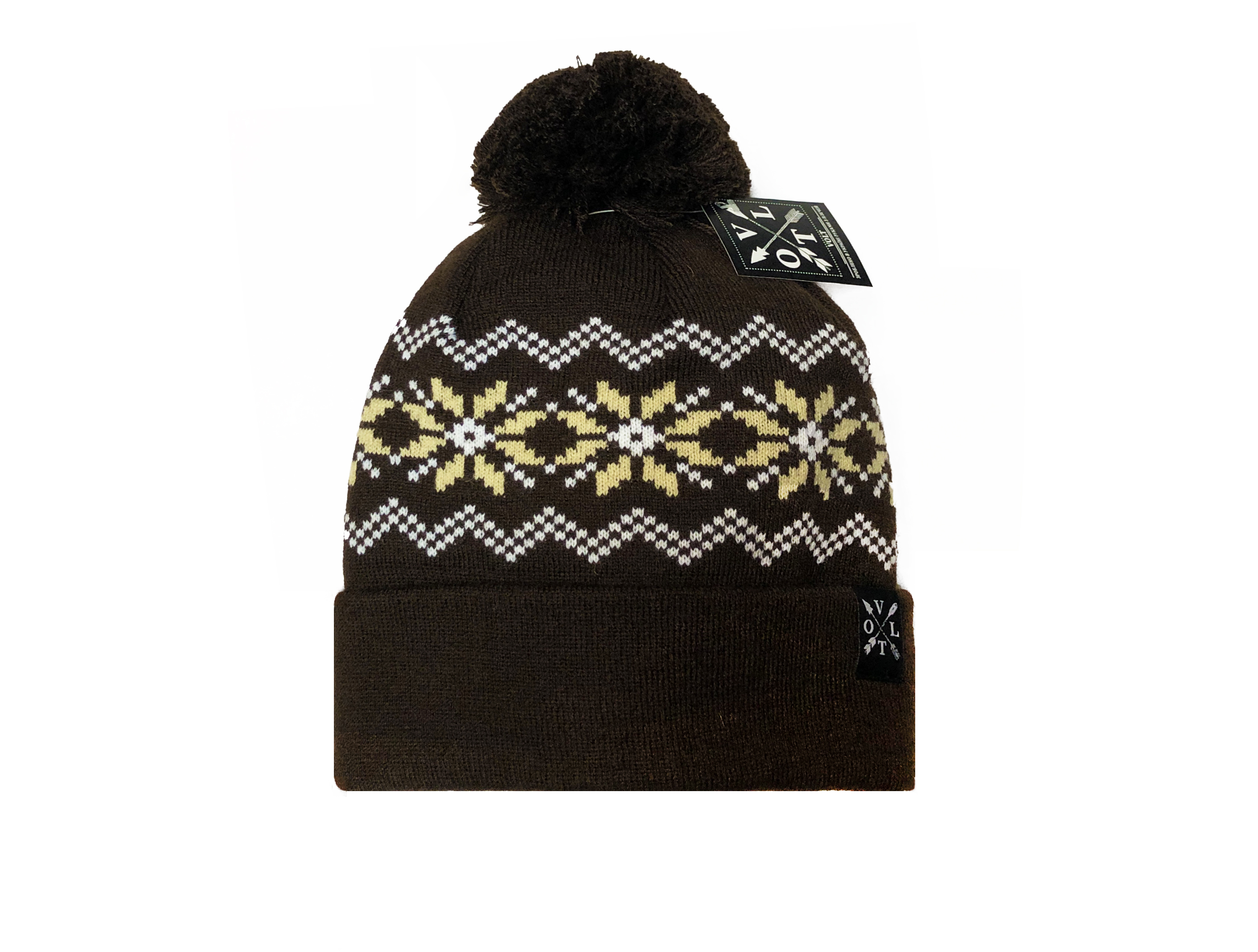

Шапка Volt Snow POM Brn