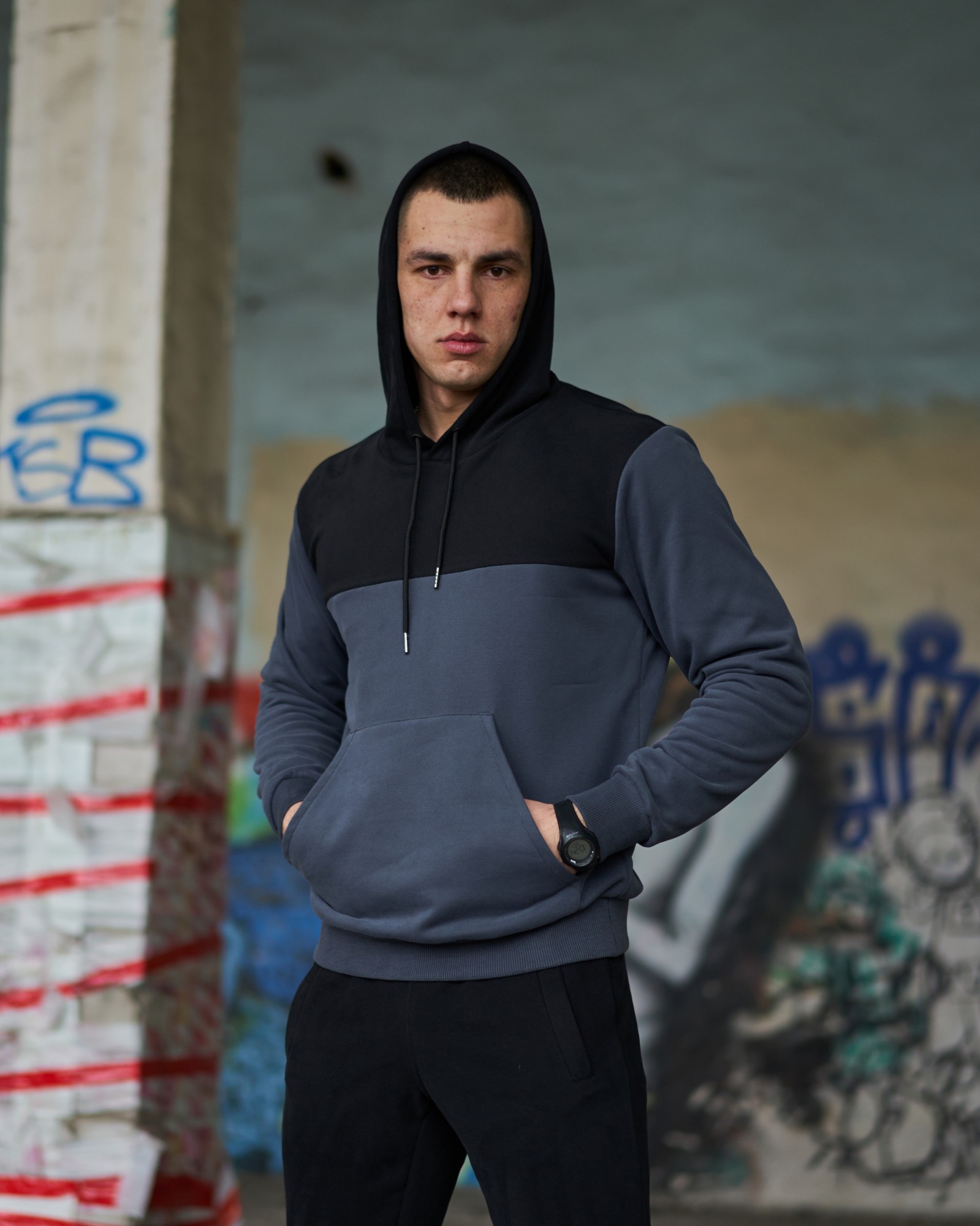 

Худи мужская GR8 active wear модель 35т3-комби-серый размер, Худи мужская GR8 active wear модель 35т3-комби-серый размер L