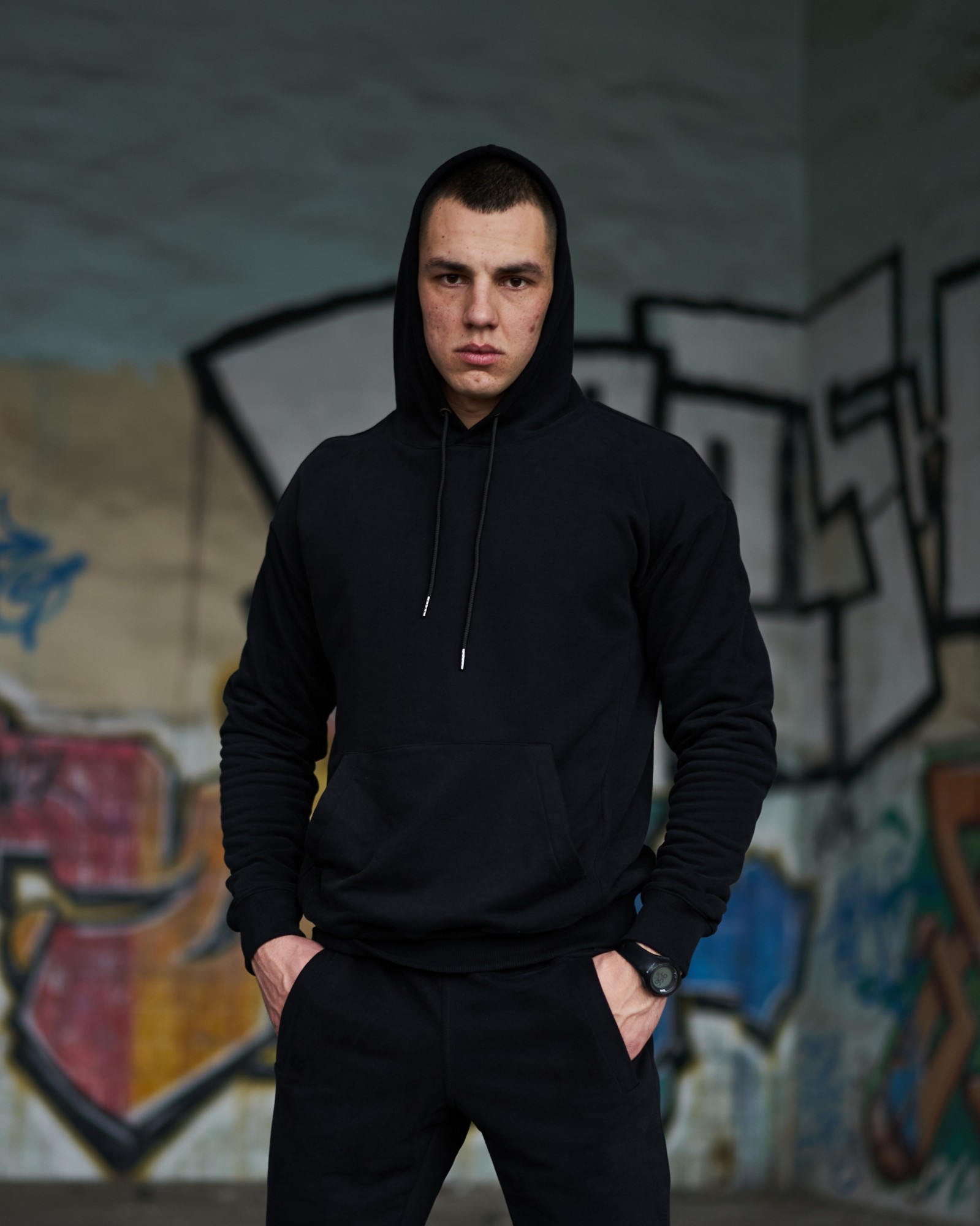 

Худи мужская GR8 active wear модель 36т3-браш-черный размер, Худи мужская GR8 active wear модель 36т3-браш-черный размер M