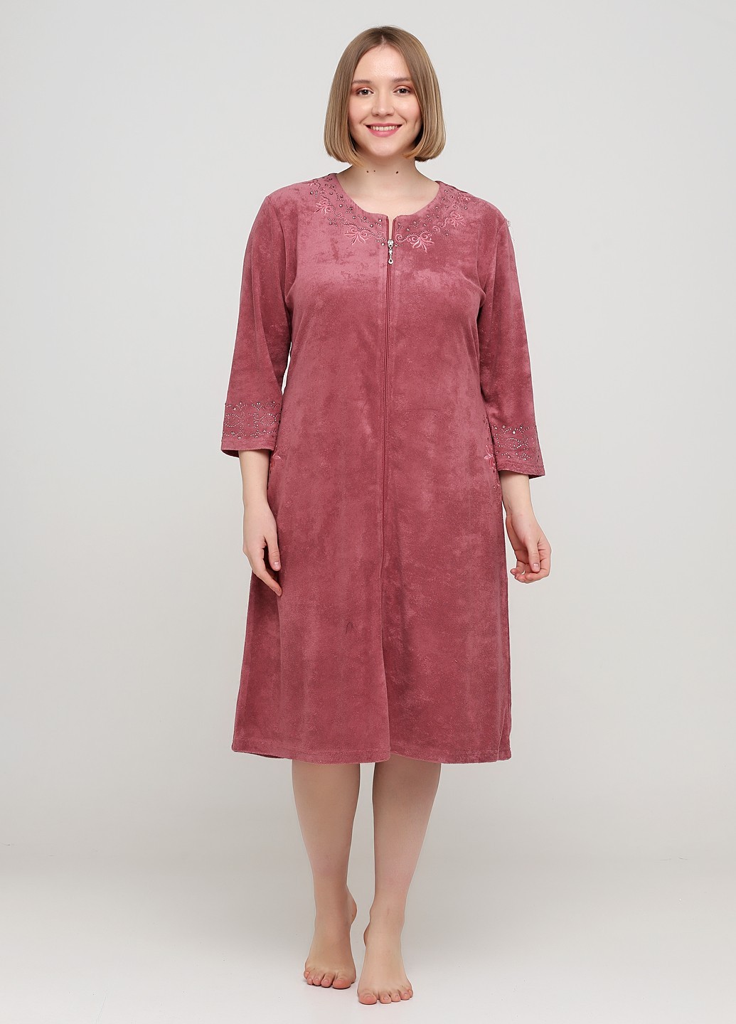 

Халат Romeo Life  кирпичный 3626-43, Халат Romeo Life 2XL кирпичный 3626-43