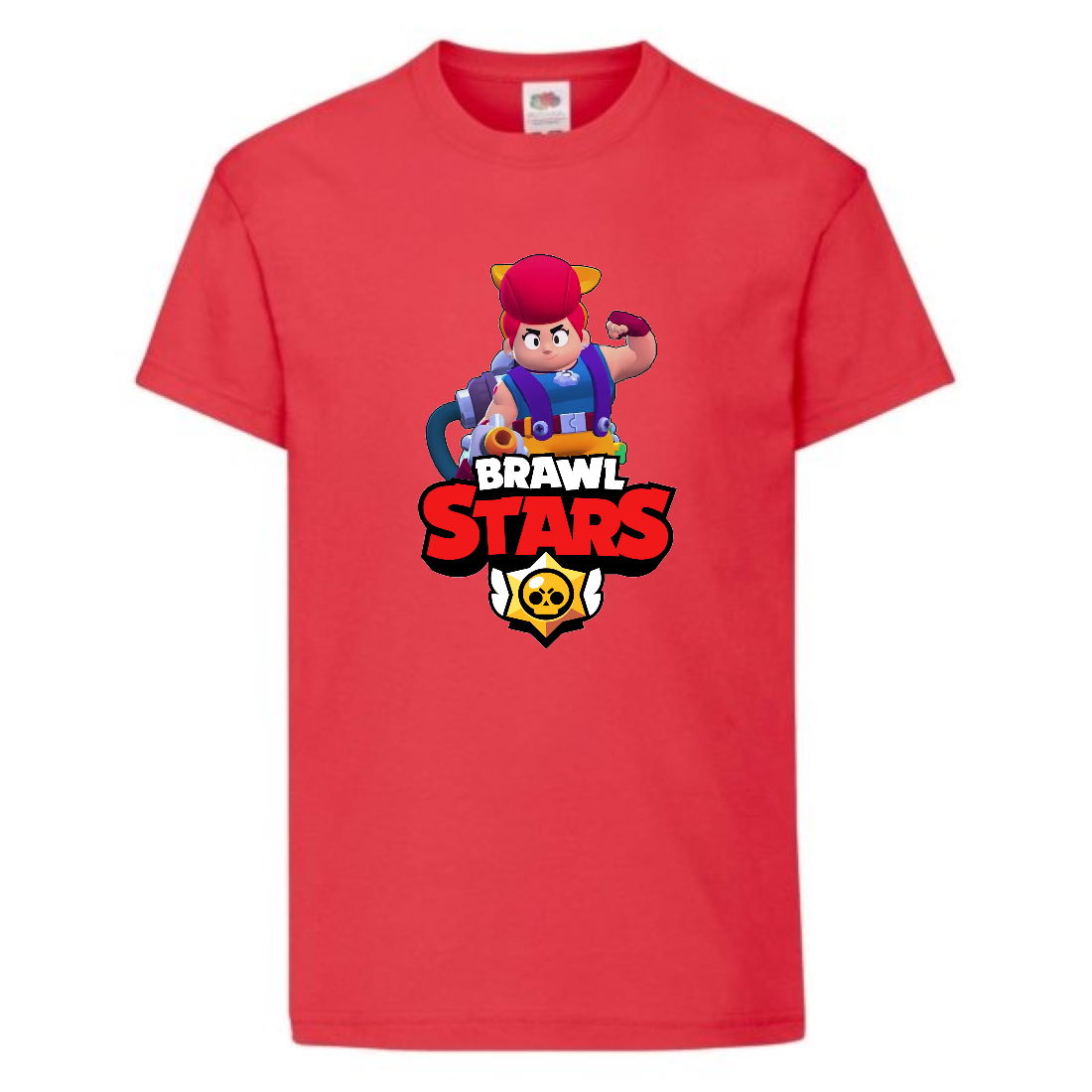 

Футболка детская Brawl Stars Pam (Бравл Старс Пэм) красная 164 см
