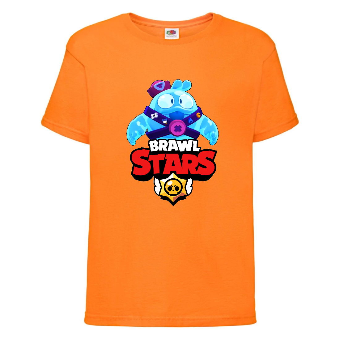 

Футболка детская Brawl Stars Squeak (Бравл Старс Скуик) оранжевая 104 см