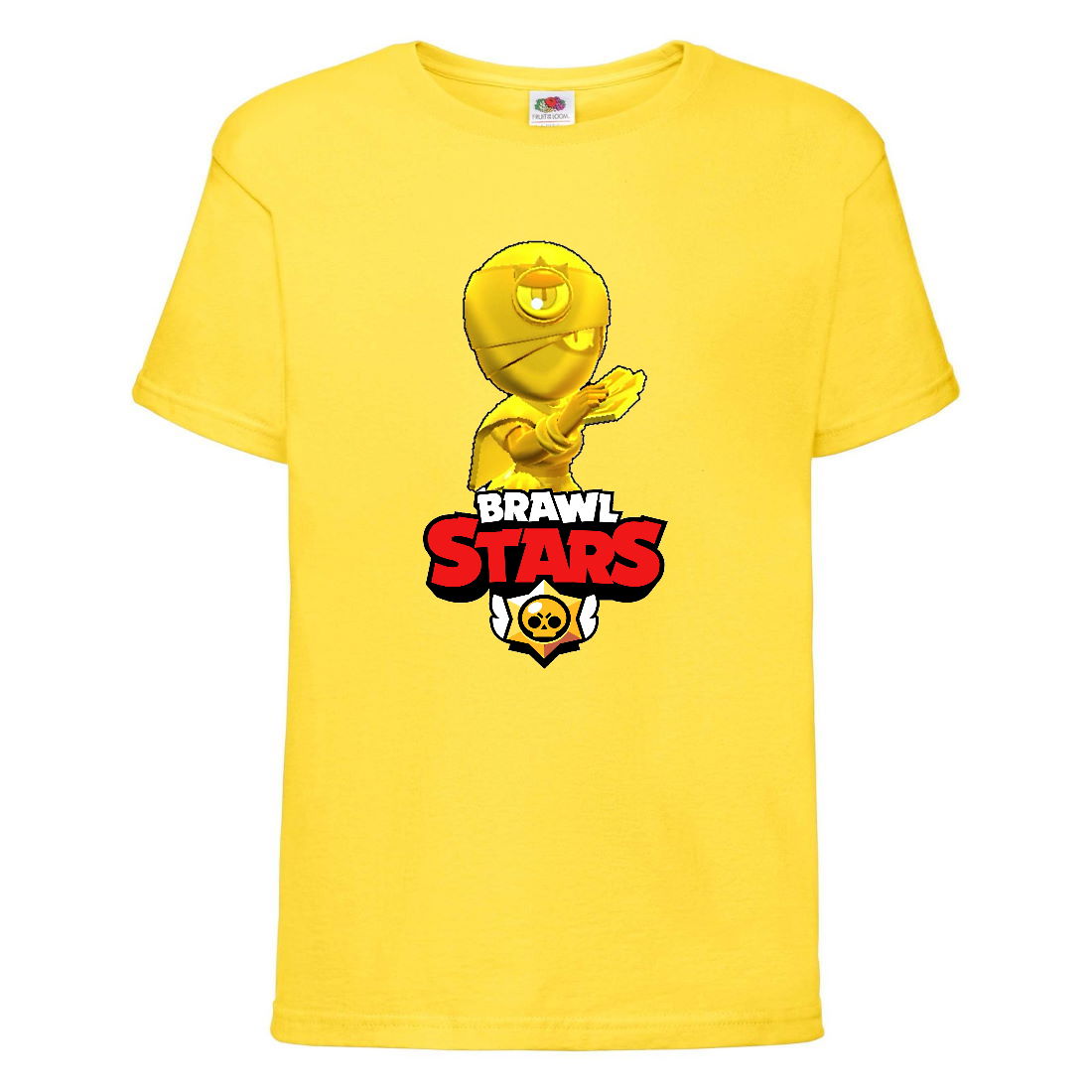 

Футболка детская Brawl Stars Tara Gold (Бравл Старс Тара Золотая) желтая 152 см