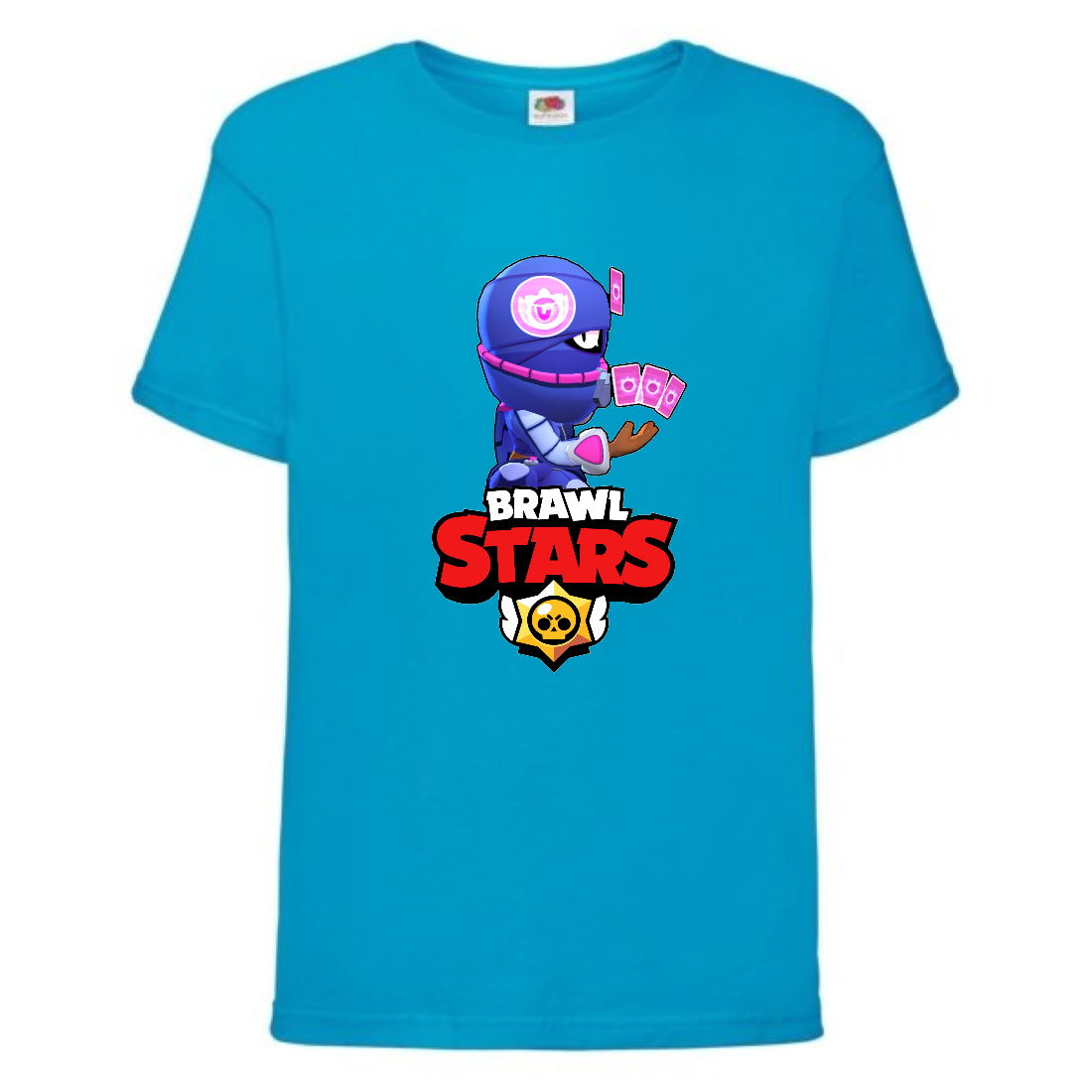 

Футболка детская Brawl Stars Tara Ninja (Бравл Старс Тара Ниндзя) синяя 104 см