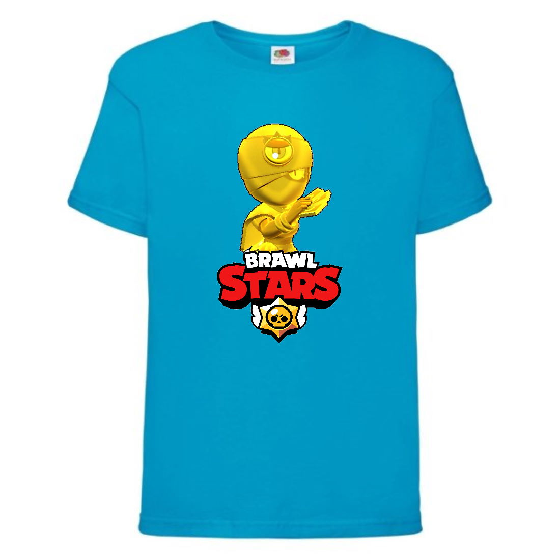 

Футболка детская Brawl Stars Tara Gold (Бравл Старс Тара Золотая) синяя 104 см