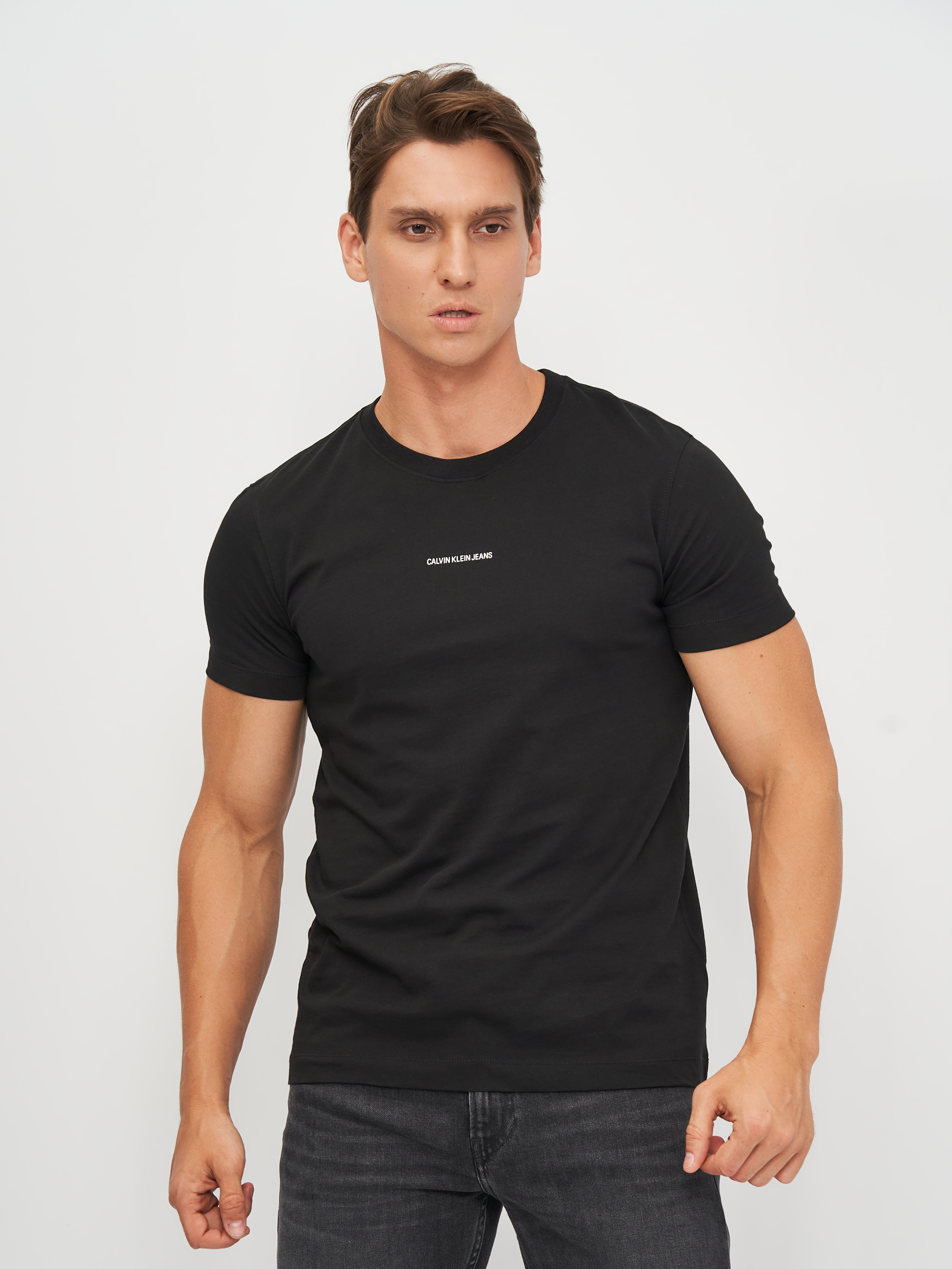 

Футболка Calvin Klein Jeans Micro Branding Essential Ss Te J30J318067-BEH  Black, Футболка Calvin Klein Jeans Micro Branding Essential Ss Te J30J318067-BEH S Black