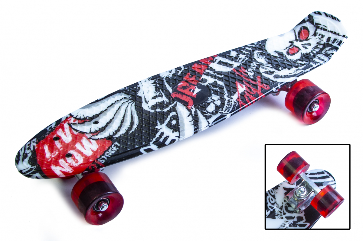 

Скейтборд, Пенни борд Penny Board Street board до 80кг (SD)
