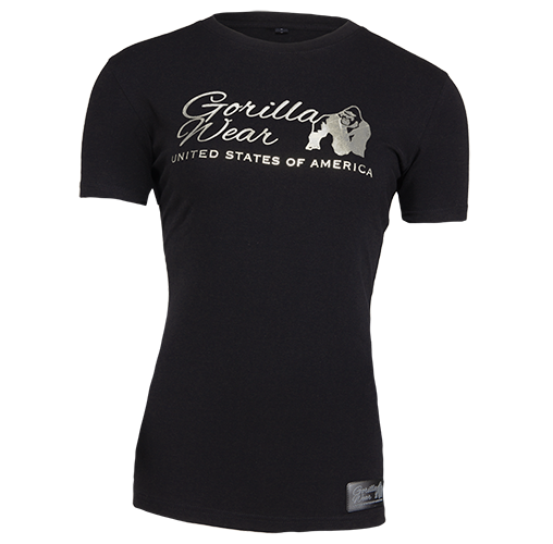 

Футболка женская Luka Gorilla Wear S Черно-серебряный