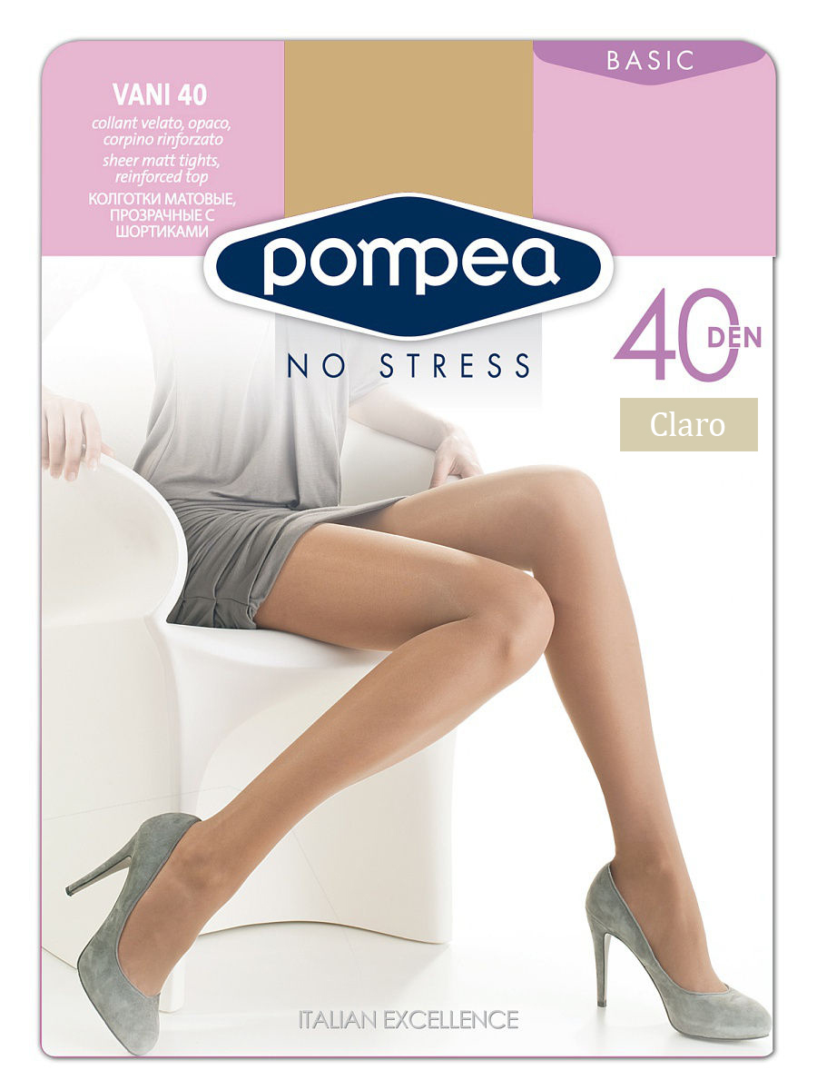 

Колготки Pompea Vani 40 Den  р Claro, Колготки Pompea Vani 40 Den 4 р Claro