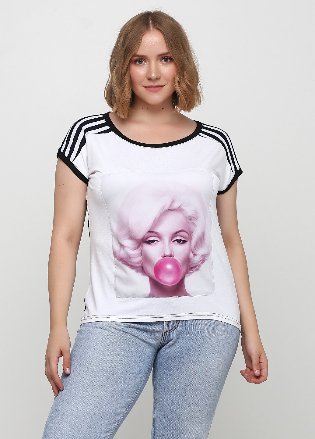 

Футболка Sabotage Fashion 48 белая 5964-01