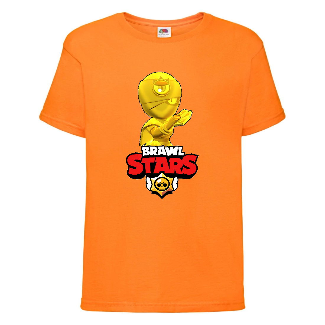 

Футболка детская Brawl Stars Tara Gold (Бравл Старс Тара Золотая) оранжевая 116 см