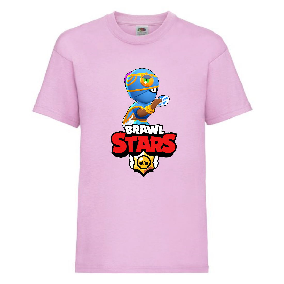 

Футболка детская Brawl Stars Tara Indigo (Бравл Старс Тара Индиго) розовая 104 см