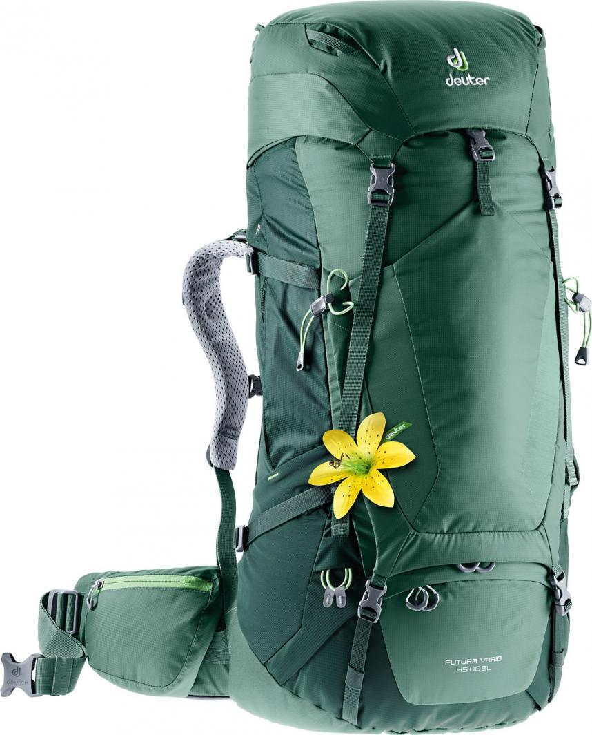 

Рюкзак походный Deuter Futura Vario 45+10 SL Green 340201822470