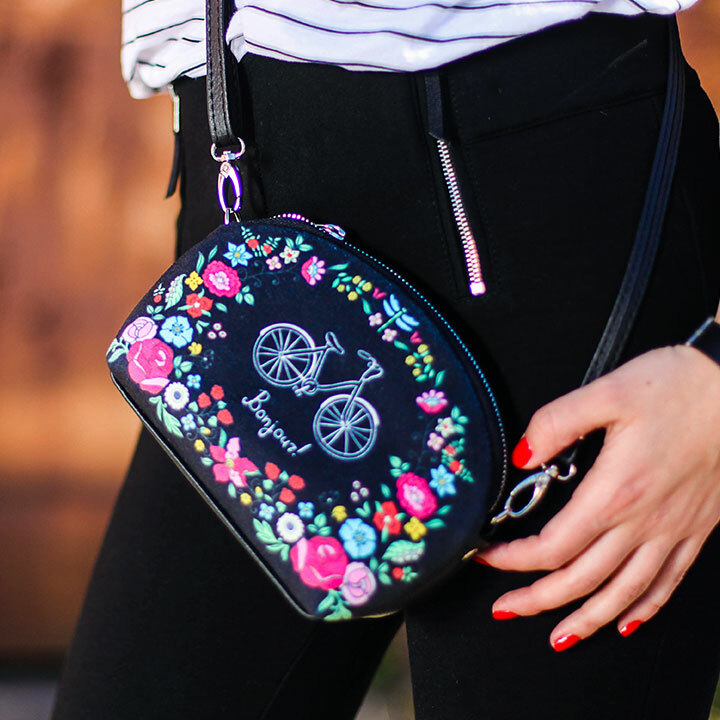 

Сумочка маленькая Coquette Bonjour! Велосипед 18x14x7 см