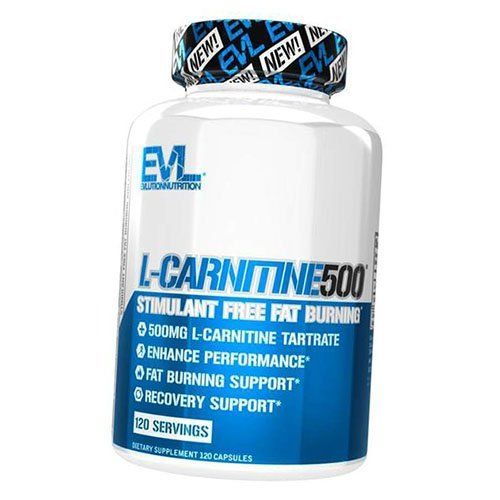 

L-Carnitine 500 Caps Evlution Nutrition 120капс (02385004)