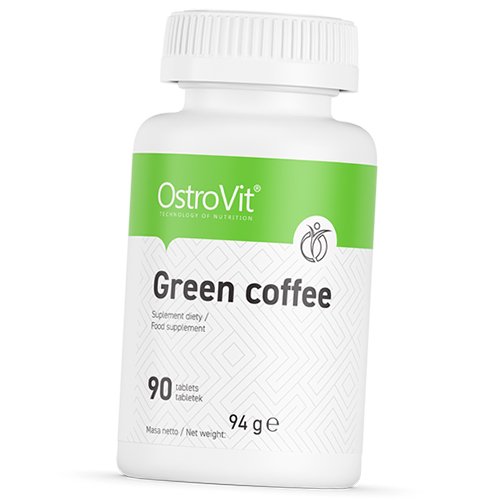 

Экстракт Зеленого Кофе, Green Coffee, Ostrovit 90таб (02250001)