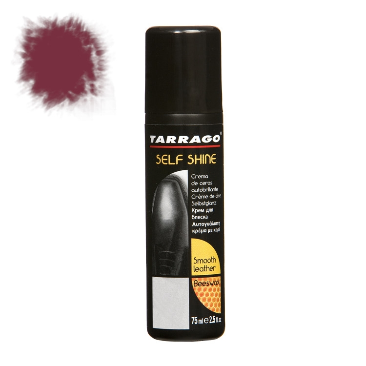 

Бордовая крем-краска для обуви с аппликатором Tarrago Self Shine, 75 мл