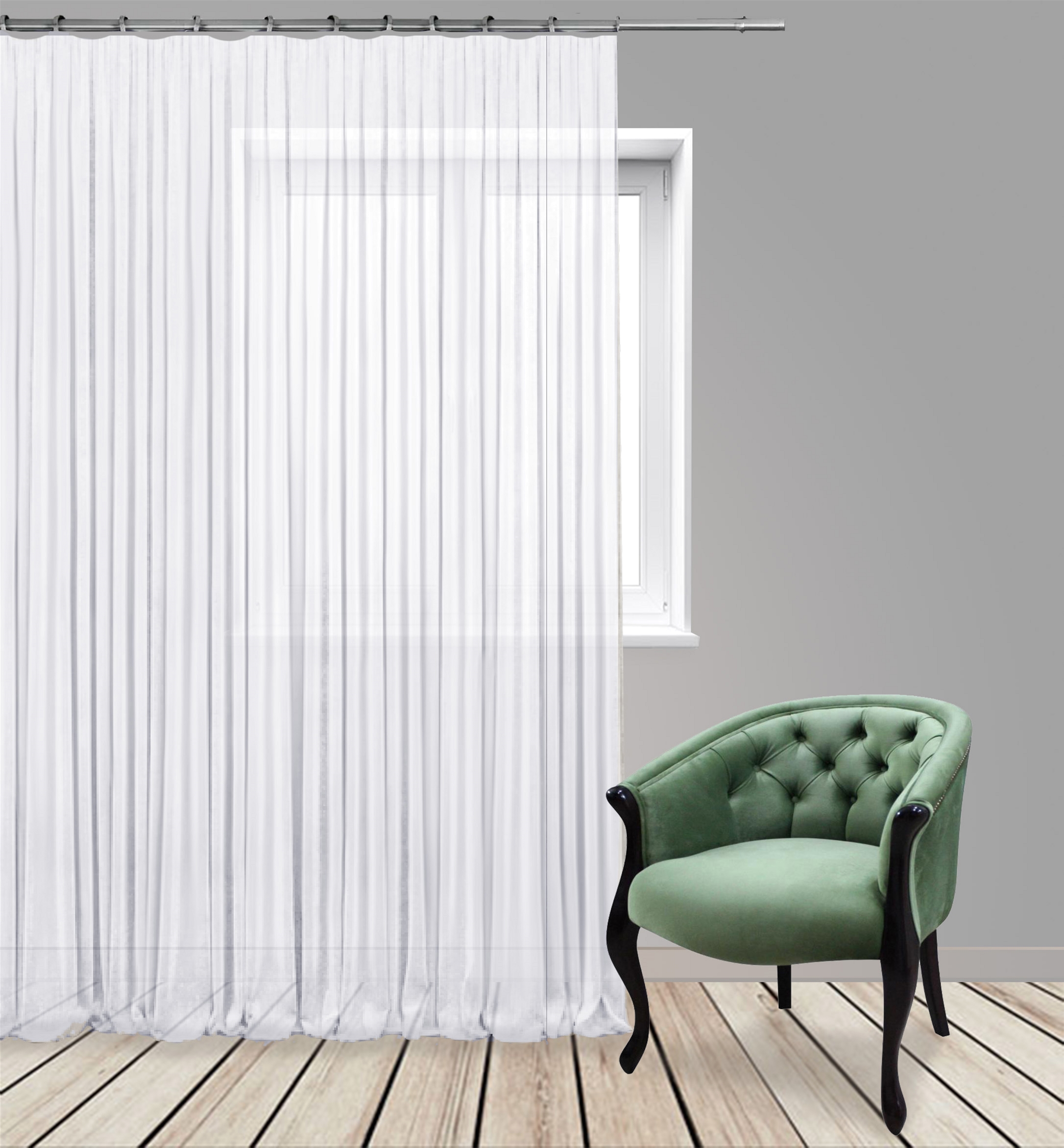 

Тюль Di&Di Креп Lux 500х290 Белый