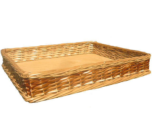 

Лоток плетеный из лозы Корал h15-60*50