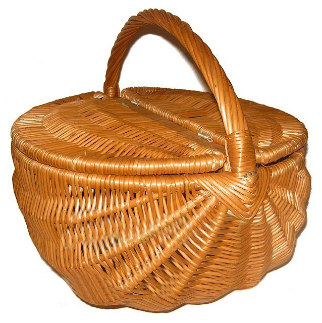 

Корзина для пикника Корал "лукошко"