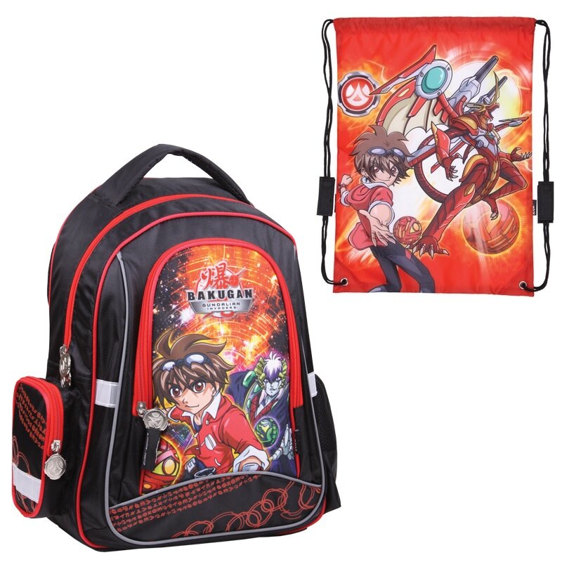 

Рюкзак укомплектований Kite BK13-516N1 Bakugan