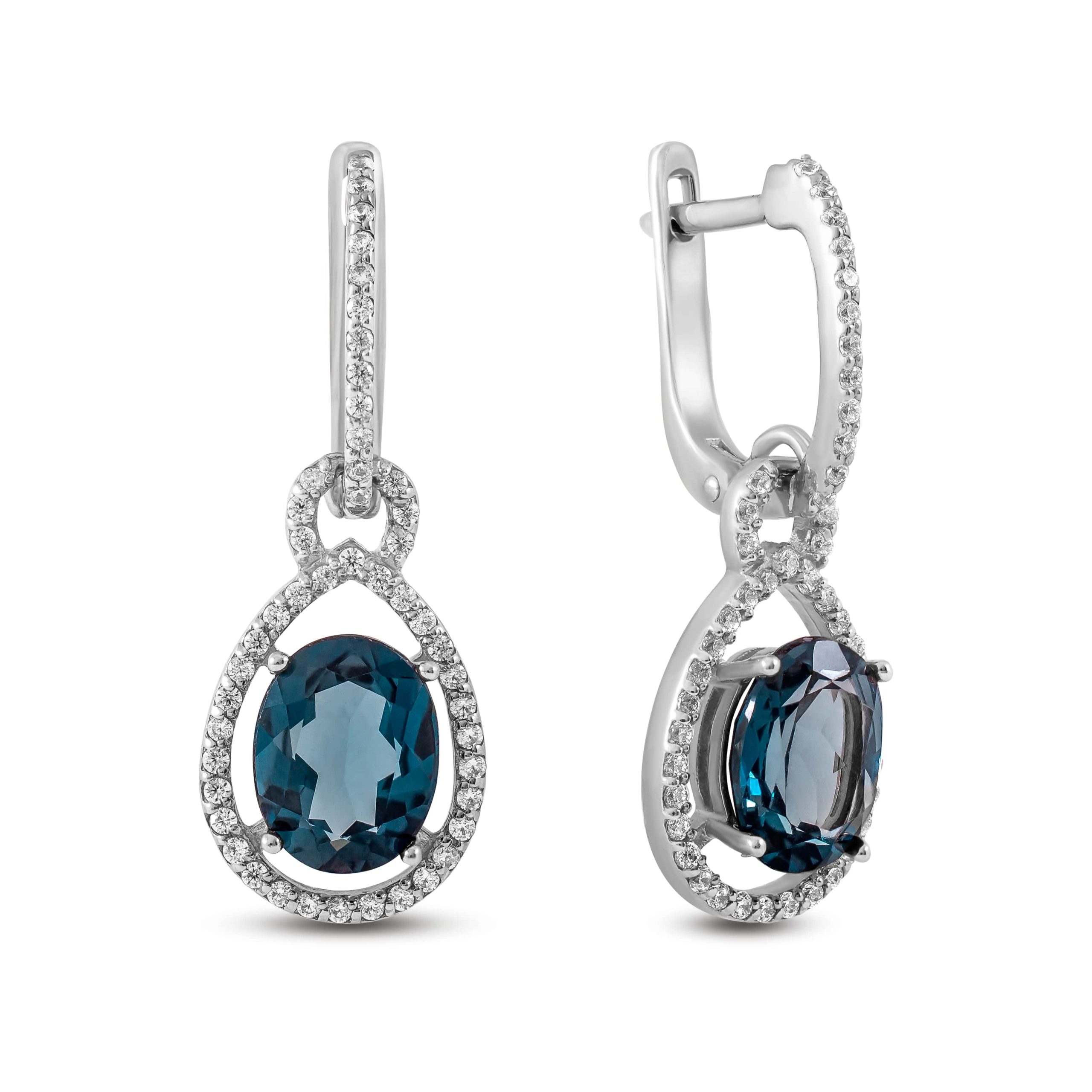 

Серьги из белого золота с натуральными камнями КАМЕЯ 26800812.248.2190470102