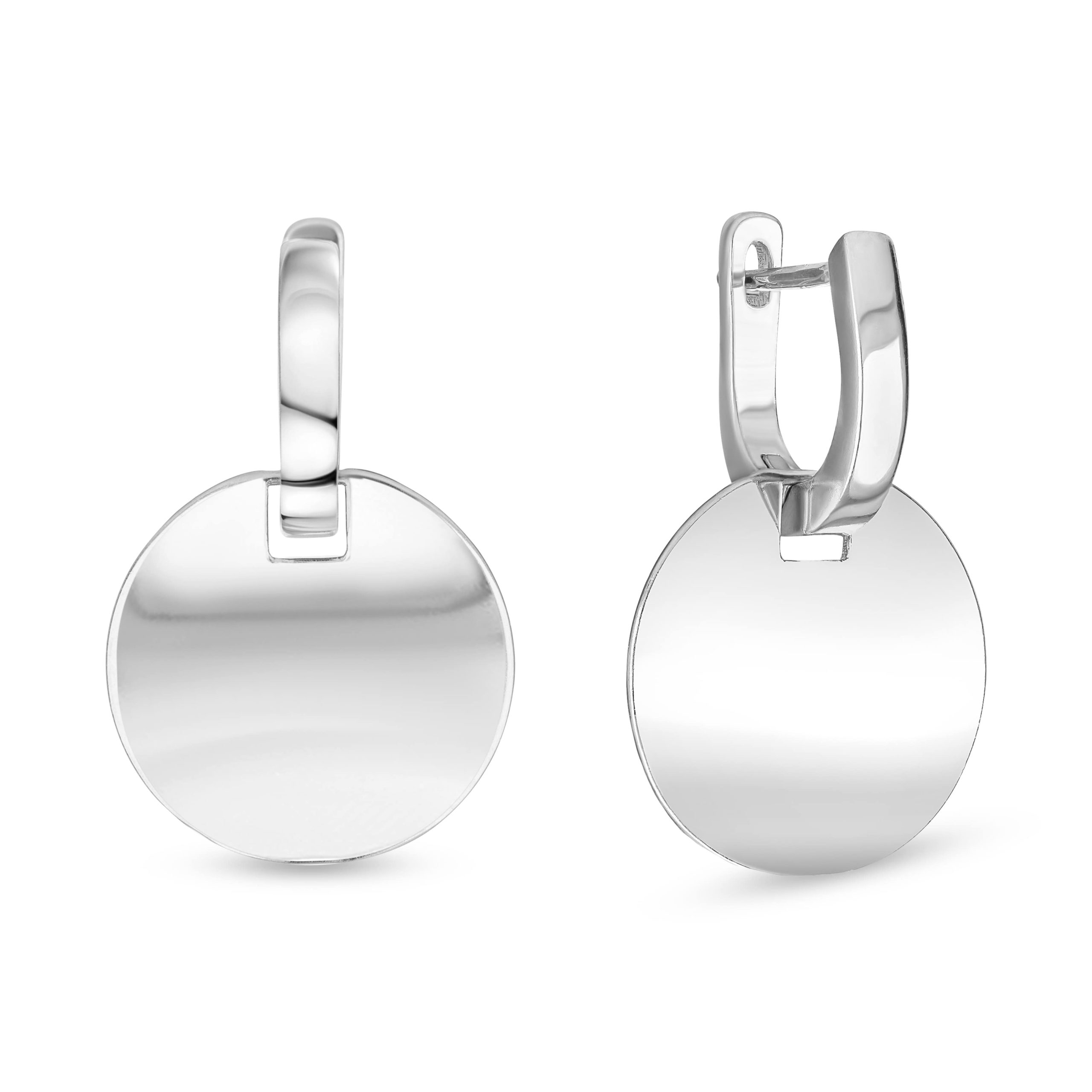 

Серьги в серебре с подвесными элементами Монетки КАМЕЯ 29900822.251.004348s