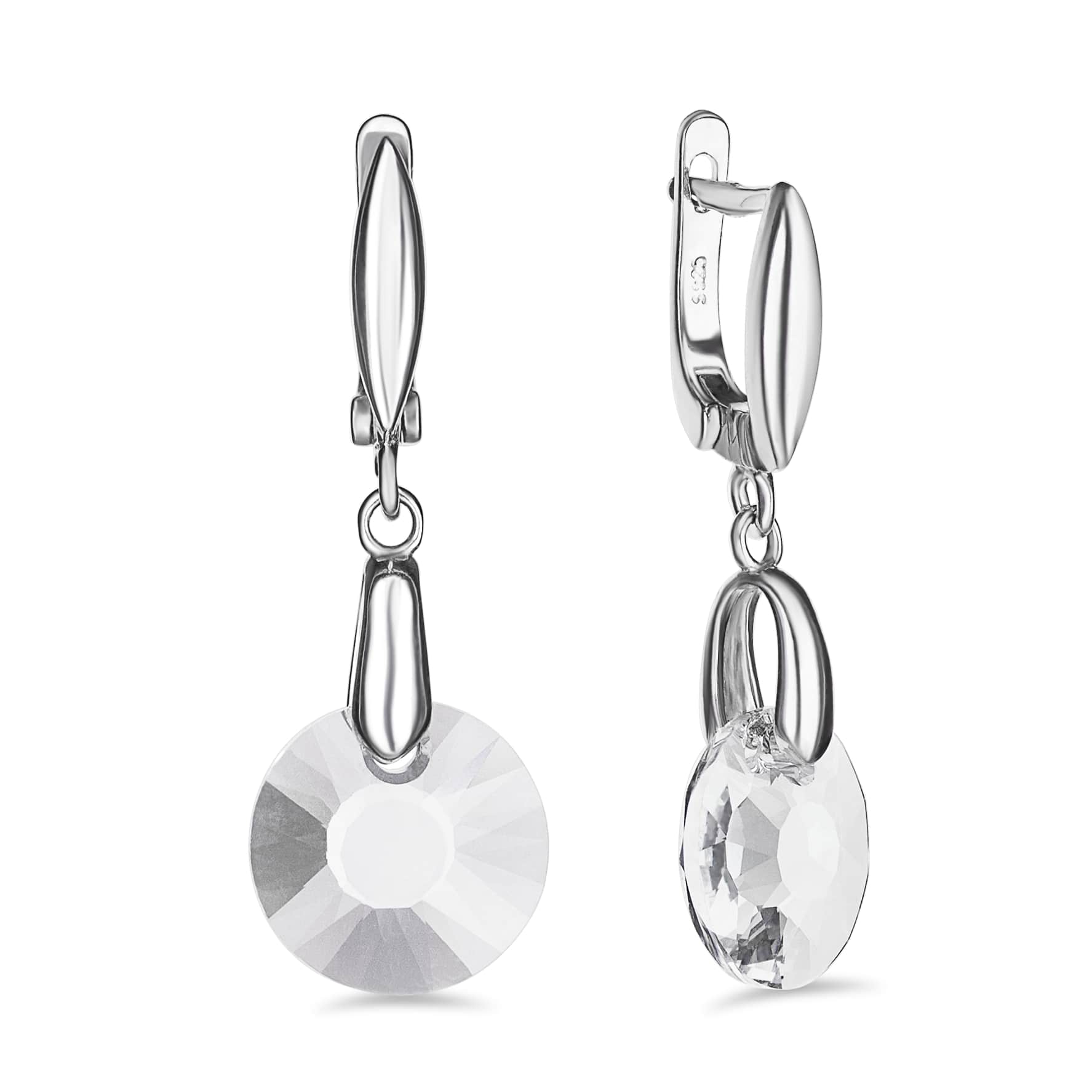 

Серьги из серебра с цирконием КАМЕЯ 28200922.251.005079s