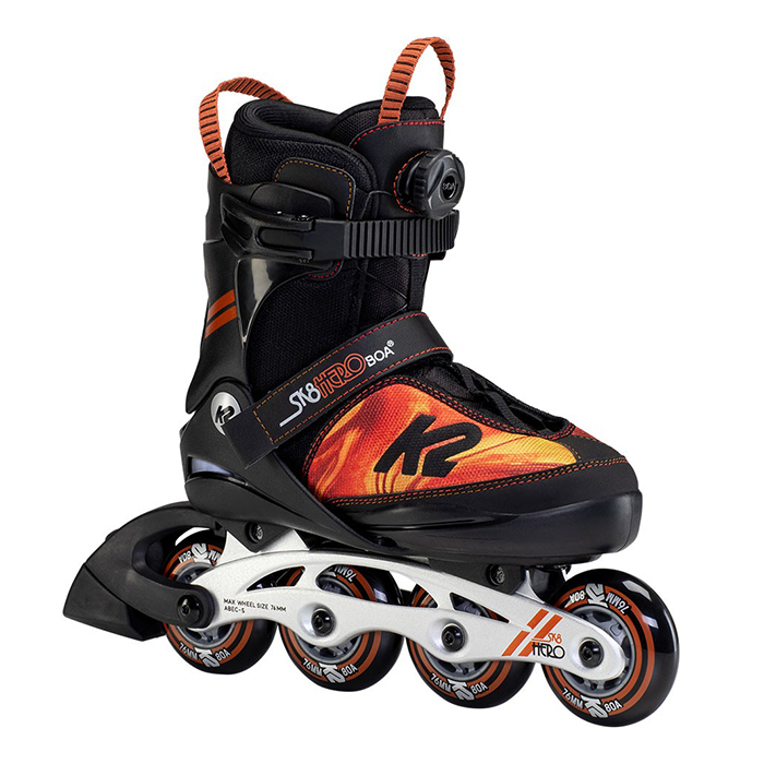 

Детские ролики K2 SK8 HERO BOA ALU 2021 32-37 (23475-23476 - 23476)