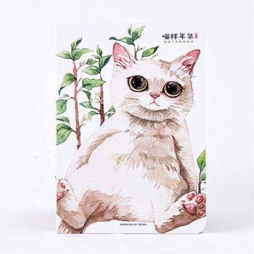 

Скетчбук Meow Book №1 А5 (19*13 см) - 100 листов