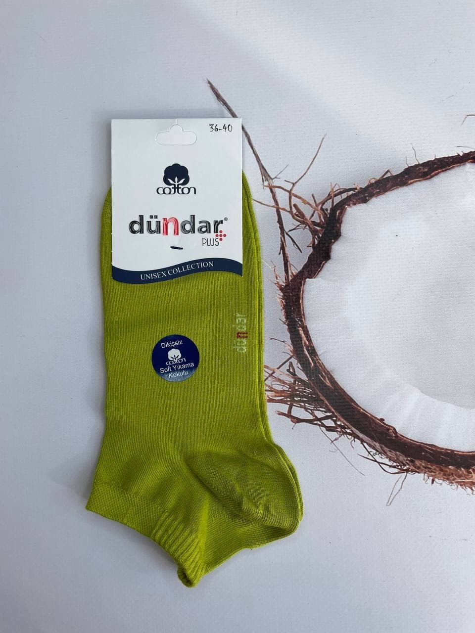 

Женские носки Dundar 36-40р. Зеленый