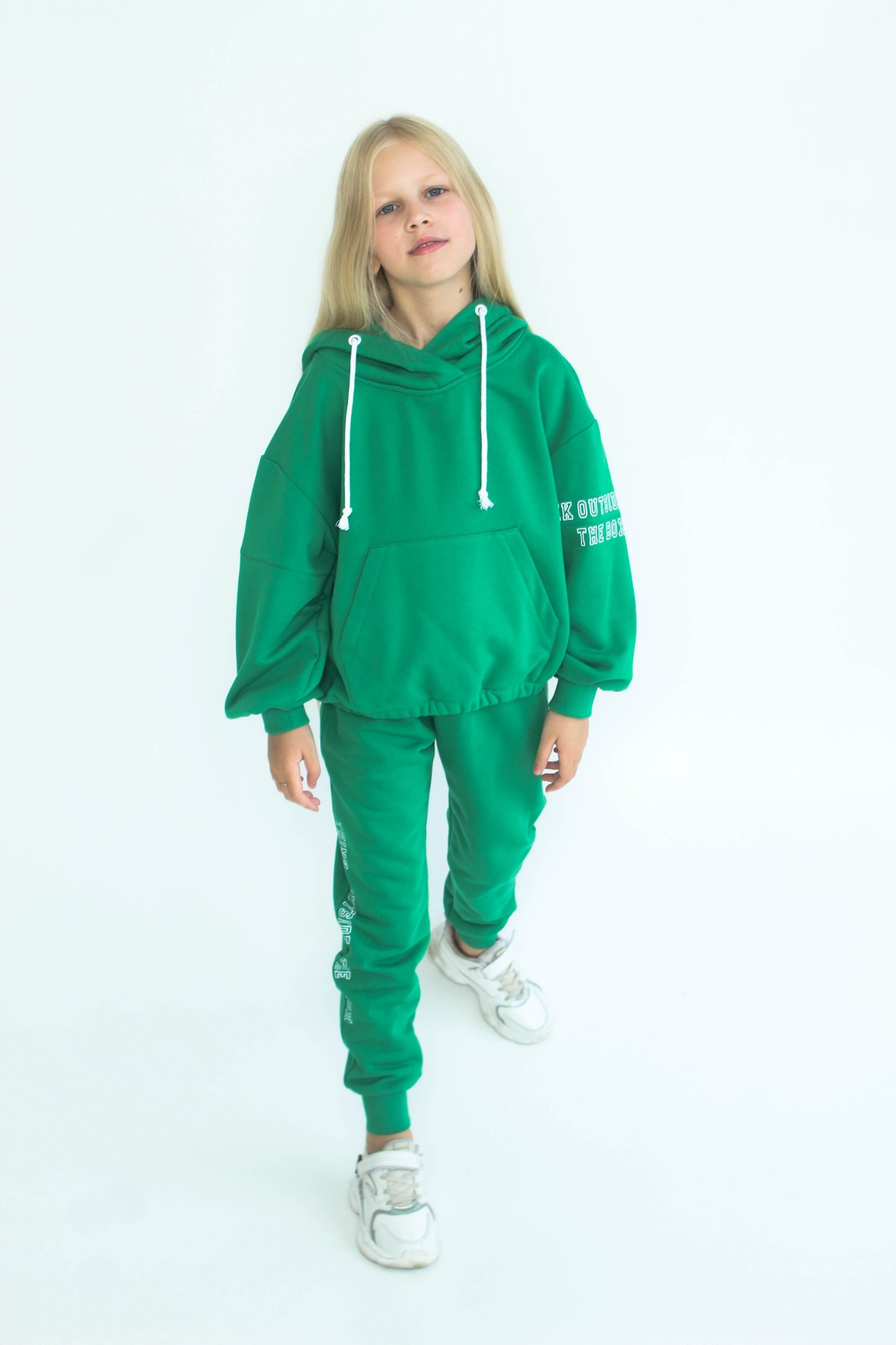 

Спортивний костюм MilaClub MLC346 128 см зелений
