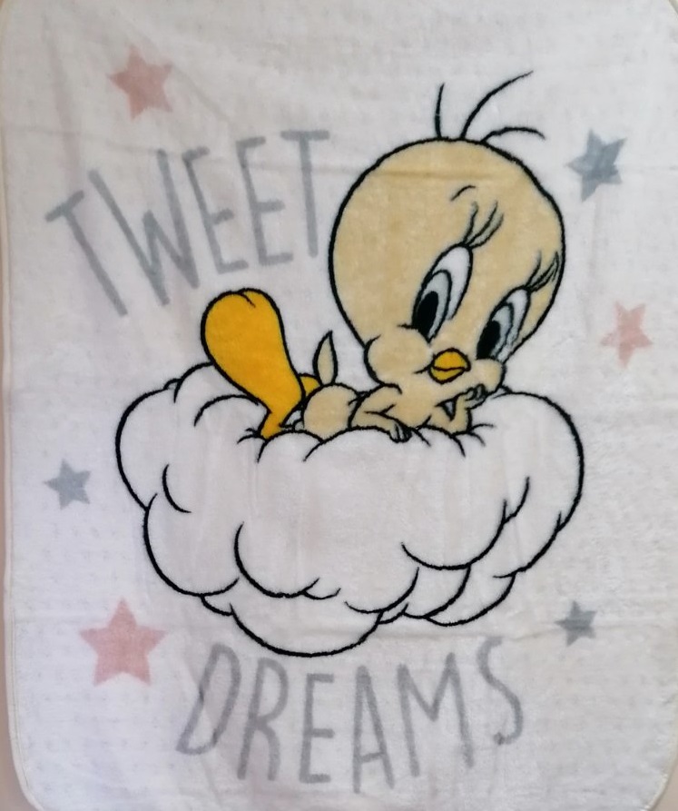 

Плед Ozdilek Микрофибра Tweety Star 100х120 (100120_tweety star)