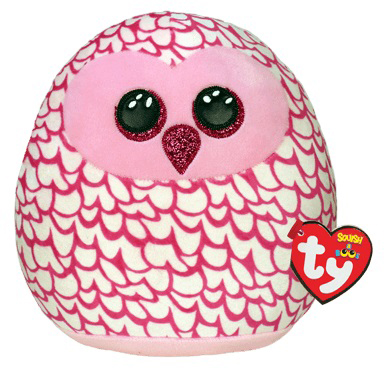 

Мягкая игрушка TY Squish-a-boos Розовая Сова Pinky 20 см (8421393008)