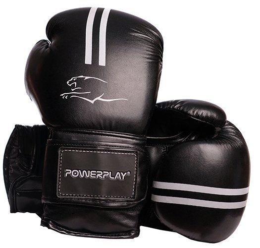 

Боксерские перчатки 3016 Power Play 8oz Черно-белый (37228046)