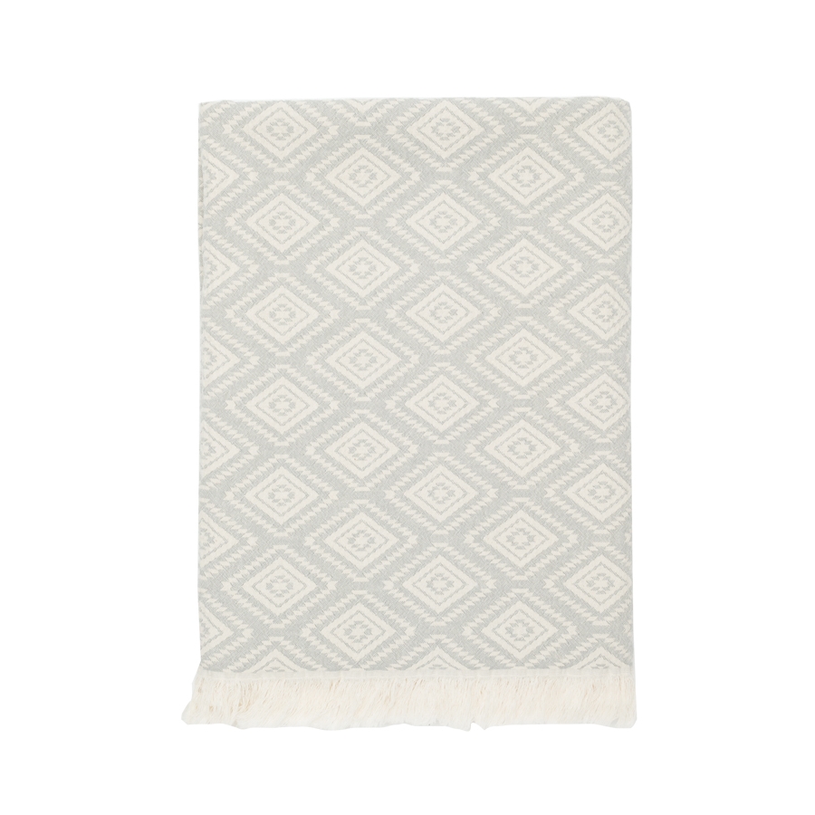 

Плед накидка Barine Diamond Throw grey серый 130*170