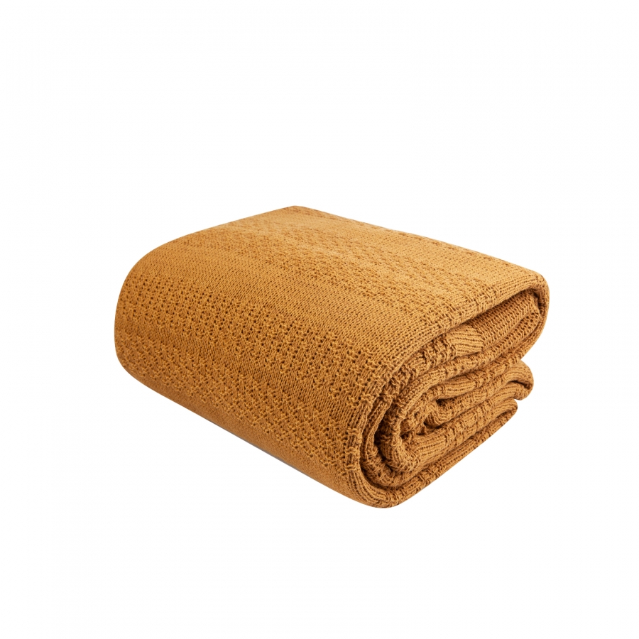 

Плед Karaca Home Charm Bold hardal горчичный 200*220 евро (svt-2000022279949)