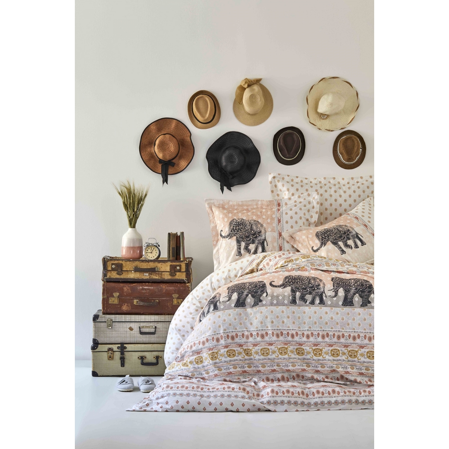 

Постельное белье Karaca Home ранфорс Sandy blush 2019 2 полуторное (svt-2000022216203)