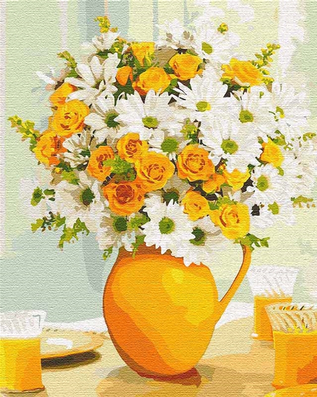 

Картина для рисования по номерам Идейка Яркая осень 40х50 см В коробке (КН3061)