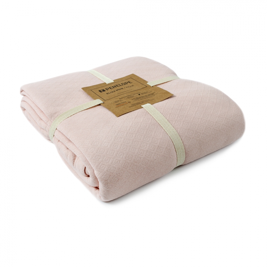 

Покрывало Penelope Eliza Pike pembe розовый 220*240 (svt-2000022259477)