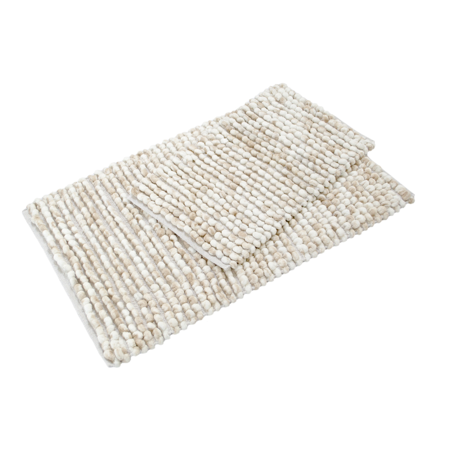 

Набор ковриков Irya Ottova beige бежевый 60*90+40*60 (svt-2000022242707)
