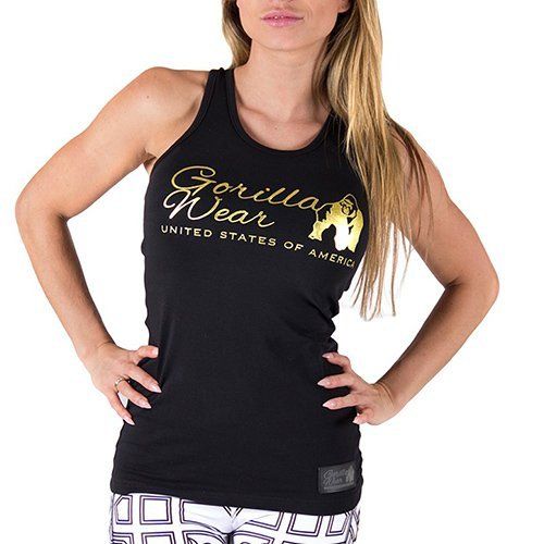 

Майка женская Florence Gorilla Wear M Черно-золотой