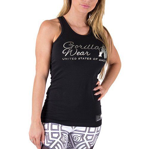 

Майка женская Florence Gorilla Wear M Черно-серебряный