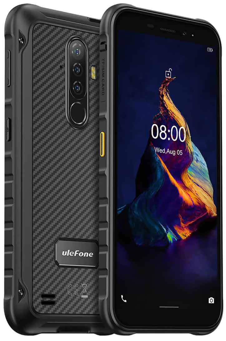

Мобильный телефон Ulefone Armor X8 4/64Gb (5080 мАч) Black