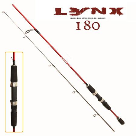 

Спиннинг Lynx 1.8 м 10-30 г (23630)