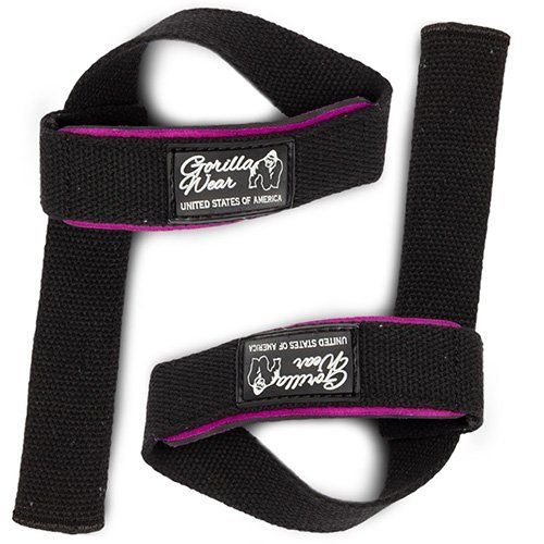 

Лямки для тяги Padded Lifting Straps Gorilla Wear Черно-фиолетовый (35369008)